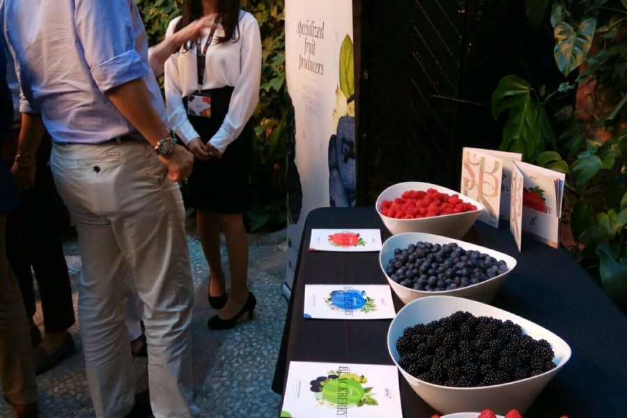 Plus Berries en la presentación de Huelva Excelencia