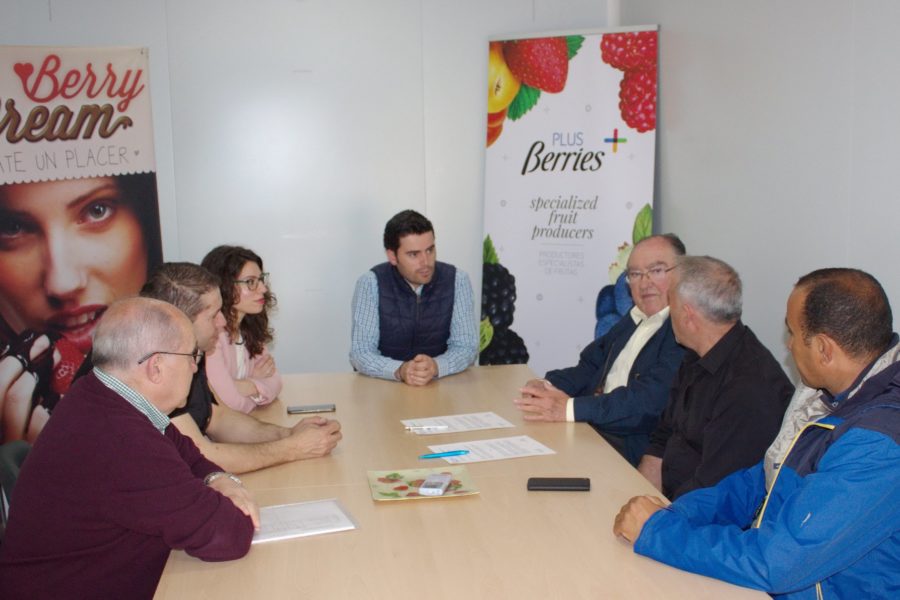Plus Berries en colaboración con el Banco de Alimentos de Huelva