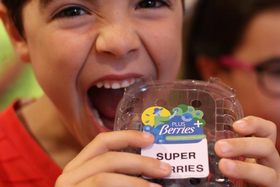Una año más los niños disfrutan con las Súper Berries