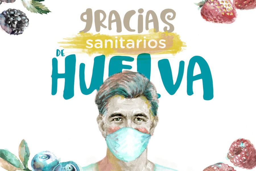 Plus Berries dona material de protección individual al los sanitarios de Huelva