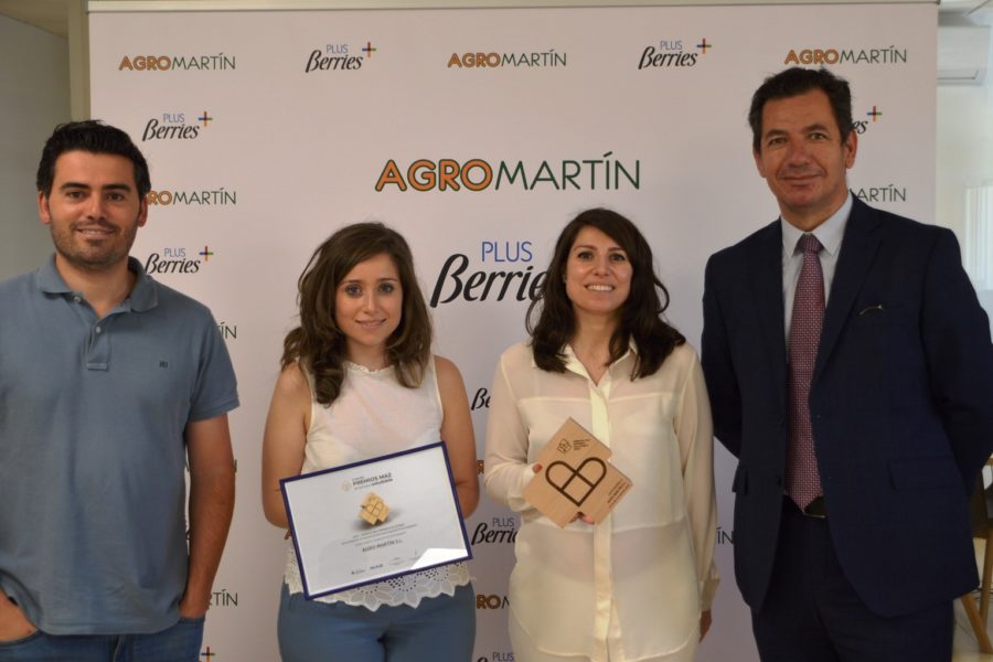 Agromartin premiado en los Premios MAZ Empresa Saludable
