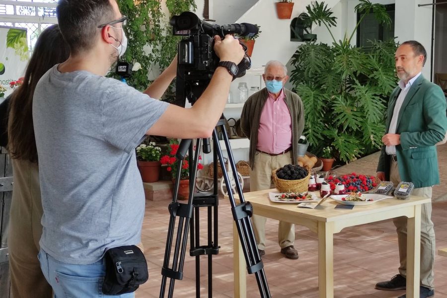 Visita del programa Saber Vivir de TVE a nuestras fincas