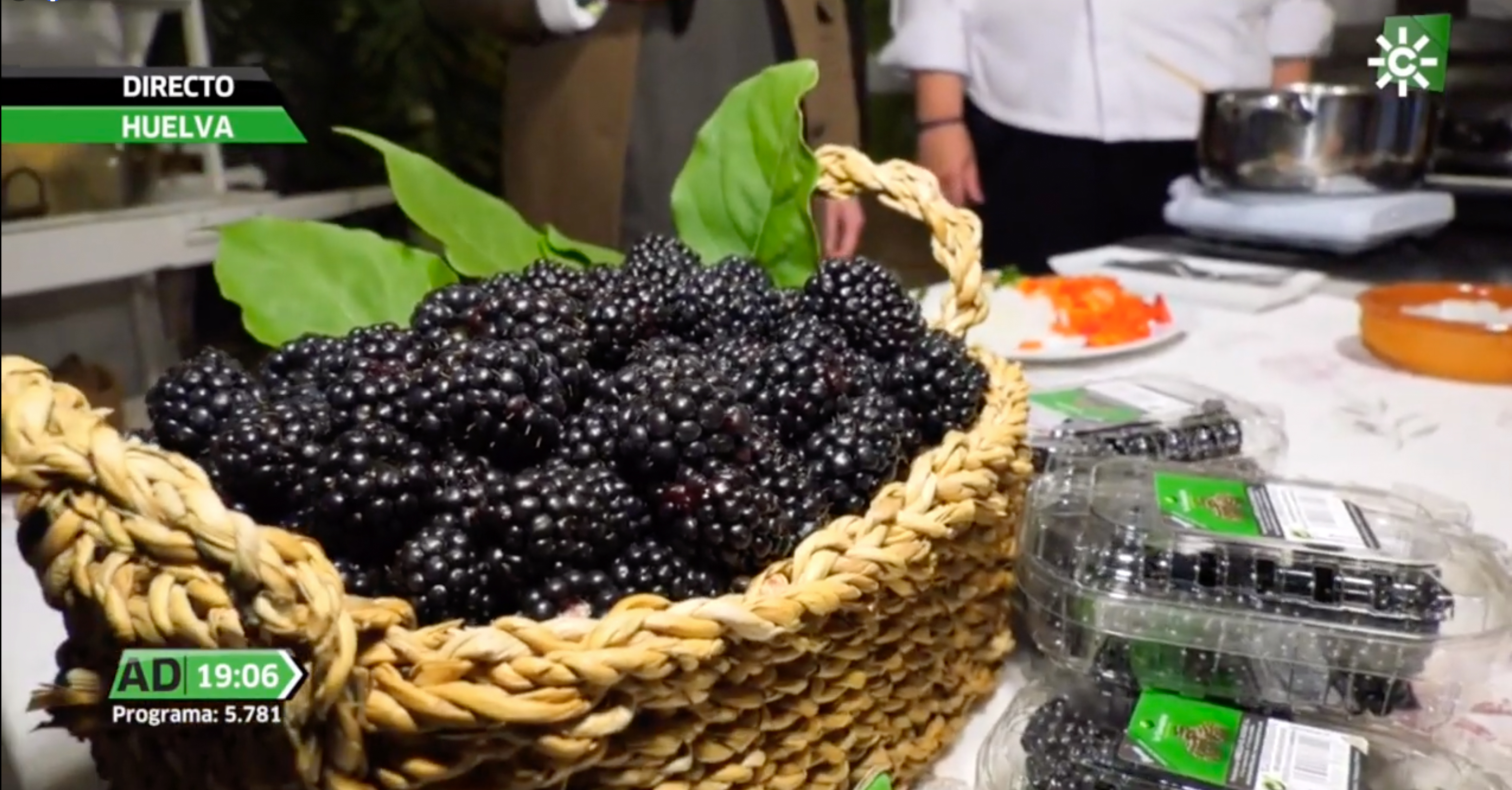 Arroz de leche con moras